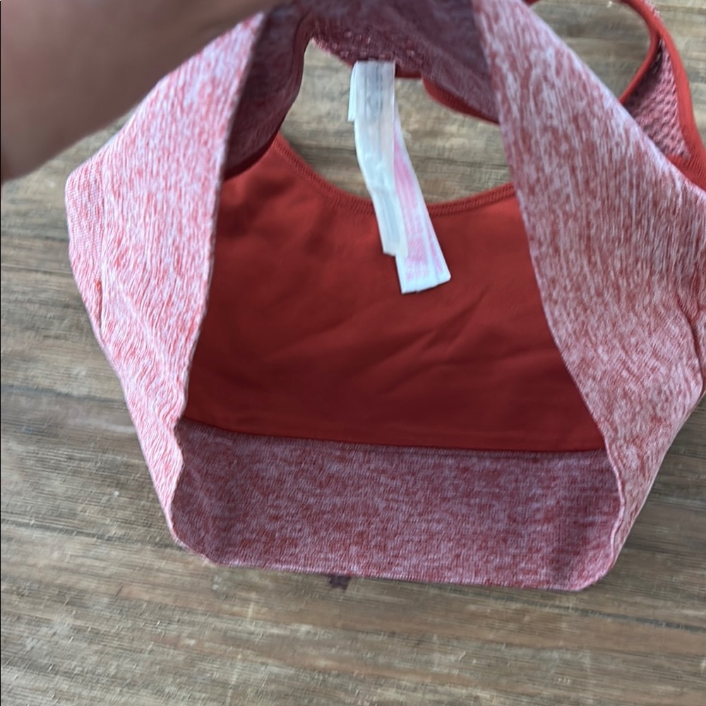 PINK Victoria's Secret Burnt Orange Racerback Sports Bra - Picture 4 of 4